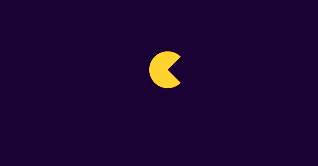 pac man using css